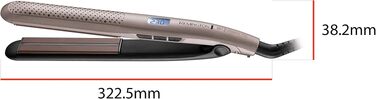 Випрямляч для волосся Remington Wet2Straight Pro S7970 для вологого та сухого волосся, з датчиком вологості та LCD-дисплеєм, 140-230°C