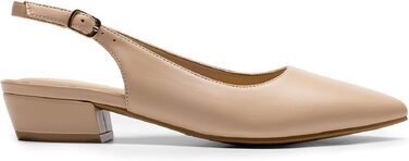 Жіночі туфлі-човники Dream Pairs із закритим носком, бежеві (розмір 38 EU)