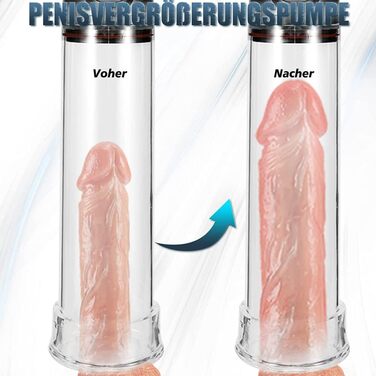 Вакуумний насос для збільшення пеніса, ручний, XXL, з насадкою 9 дюймів, для чоловіків, з запасними частинами