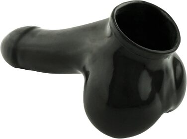 Провізор Latex Penis Sleeve S - 11.5 см, Чорний, Зроблено в Німеччині