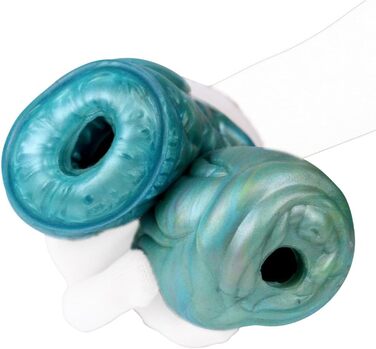 Імітатор вагіни Jixaxe Alien Monster для чоловіків, реалістичний мастурбатор з 3D-вагіною та анальним отвором, компактний, для соло-ігри (G6173)