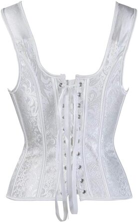 Жіноча нічна сорочка/корсет у стилі стимпанк, готичний топ з PU шкіри, готичний корсет з шнурівкою та блискавкою, розмір XL