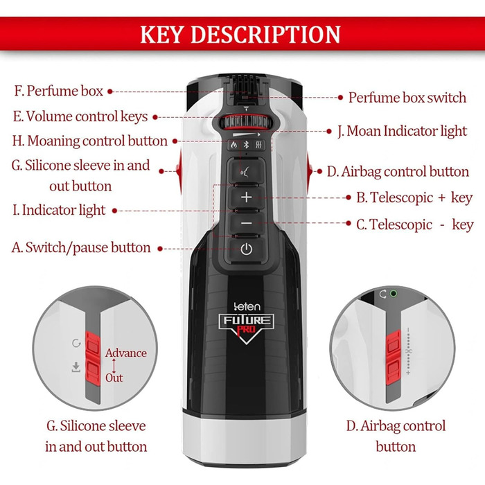 Автоматичний електричний мастубатор для чоловіків – сексуальна іграшка преміум-класу