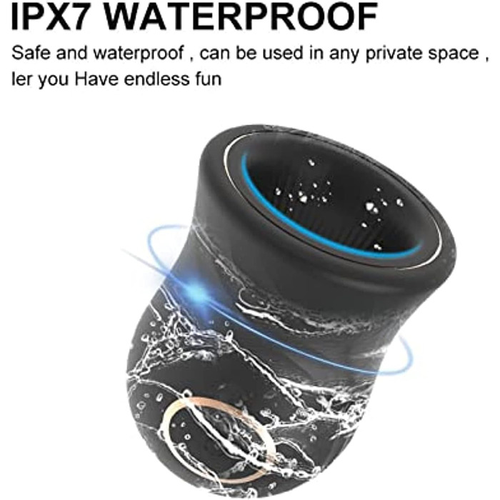 Вібратор для чоловіків LYAMais Eichelvibrator – 12 режимів, масажер для статевого члена, силіконовий статевий аксесуар