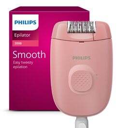 Епілятор Philips Series 2000 BRE229/00 дротовий пристрій для видалення волосся, чорний