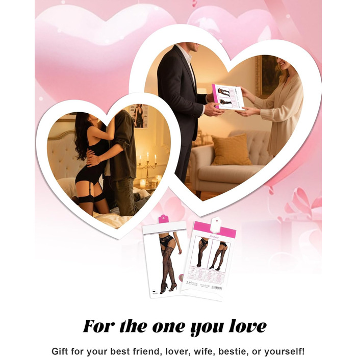 Чорні мереживні панчохи-шкарпетки для жінок, мереживо, мереживні легінси, панчохи до стегна з стрічкою, L-XXL