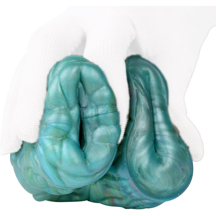 Іграшка для чоловіків Jixaxe Alien Monster - реалістична мастубаційна іграшка з вагінальним та анальним отвором, компактна, 3D, для соло