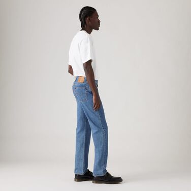 Чоловічі джинси Levi's 555 Relaxed Straight Blue Essentials, сині (34W / 34L)