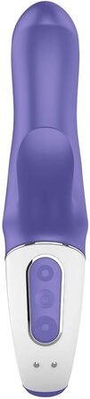 Вібратор Satisfyer Magic Bunny | Стимулятор G-точки та клітора | 12 режимів вібрації | Іграшка для дорослих | Водостійкий (IPX7) | Перезаряджається