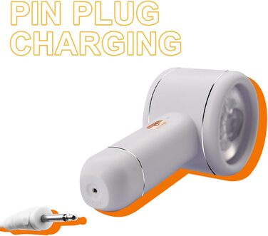 Електричний мастурбатор-чаша для чоловіків, автоматичний, 7 функцій, телескопічний, білий