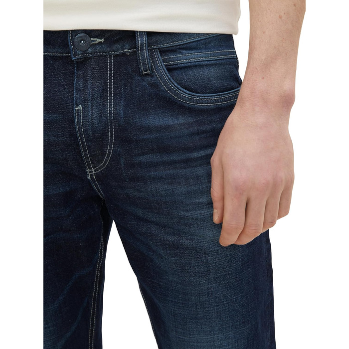 Чоловічі джинси Tom Tailor Trad Relaxed Fit, колір Dark Stone Wash Denim, розмір 36W/36L