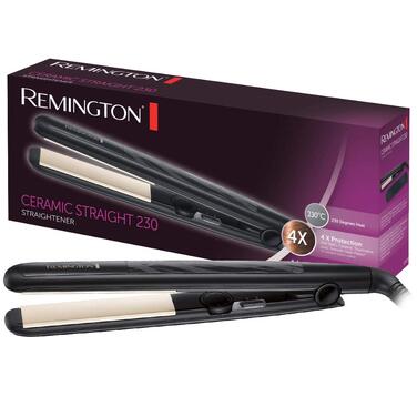 Випрямляч для волосся Remington Ceramic Straight S3500 з кераміко-турмаліновим покриттям, чорний