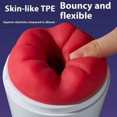 Електричний мастурбатор Guspiun APP Blowjob з 9 режимами вібрації, 3D силіконовий мастурбатор для чоловіків