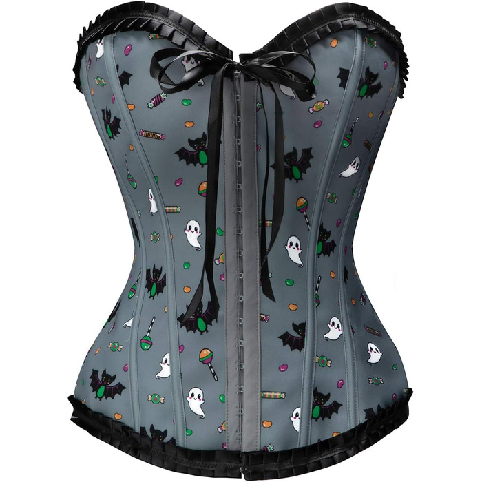 Кросет з мережива LittleForBig для жінок з шнурівкою, повний бюст, корсаж, бюстгальтер-боді, форма для тіла