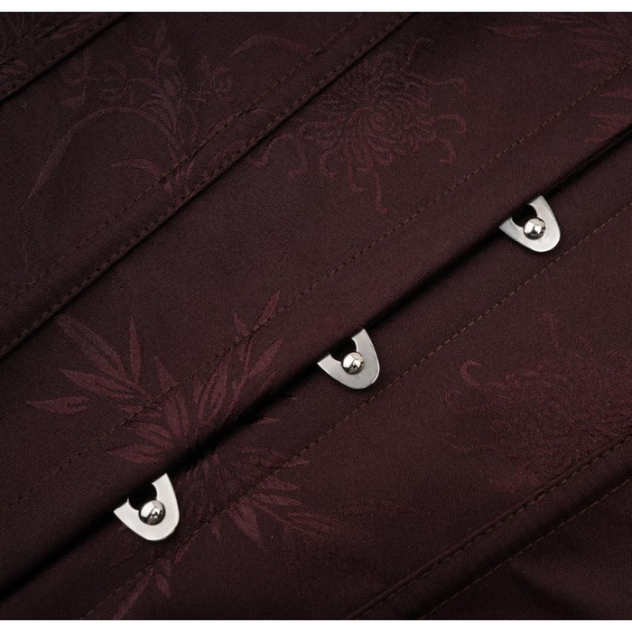 Корсет жіночий KUOSE з нагрудником, великі розміри S-6XL, чорний (34-36)