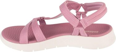 Жіночі сандалі Skechers Go Walk Flex, текстильні, колір mauve (бузковий), розмір 37 EU
