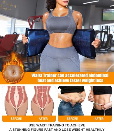 Корсет для талії LEINIDINA з блискавкою, пояс для схуднення, тренувальний корсет, шорти для фігури, чорний, розмір M