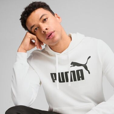 Чоловічий худі Puma ESS No. 1 Logo Hoodie з капюшоном, білий, розмір L