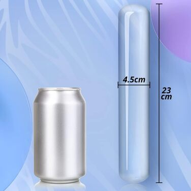 Анальний дилдо з скла, стимулятор G-точки, для чоловіків та жінок, стимуляція простати, SM, XXL