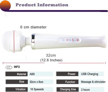 Вібратор JFRong Leise: бездротовий масажний стрижень з силікону для жінок. Безшумний вібратор для інтимного масажу, іграшки для дорослих, чорний колір