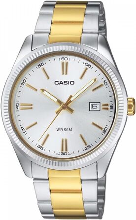 Чоловічий наручний годинник Casio Collection (сріблястий/multicolour)