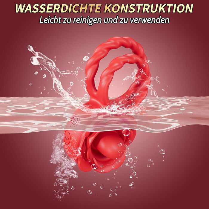 Кільце для пеніса з вібрацією для пар - сексуальні іграшки для дорослих, стимулятор G-точки, 10 режимів вібрації