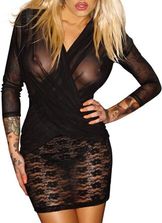 Сукня ручної роботи NOIR Flirty B чорного кольору, розмір XXL, 1 шт.