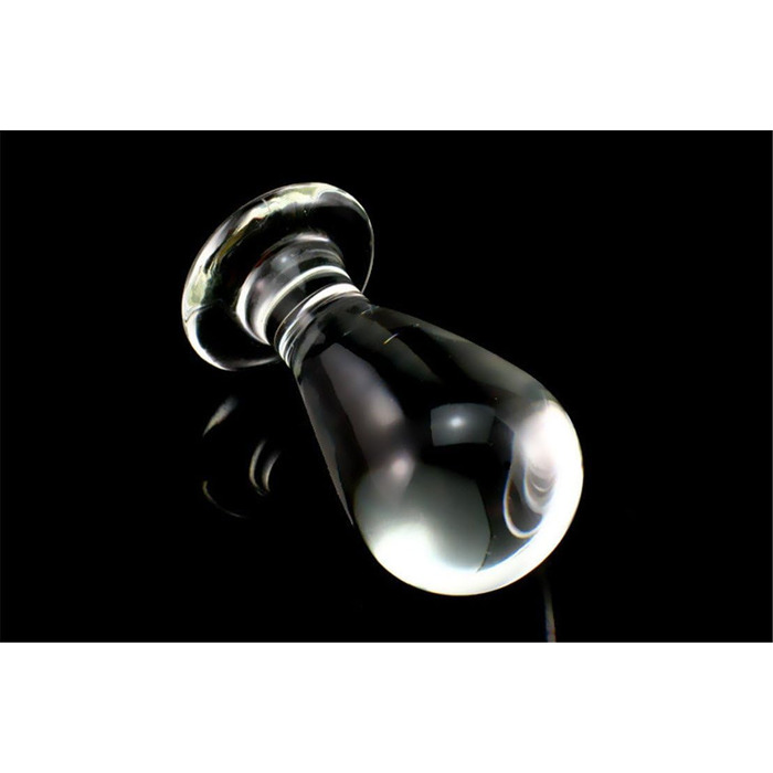 Скляний дилдо OnundOn для ануса, великий діаметр 61 мм (L)