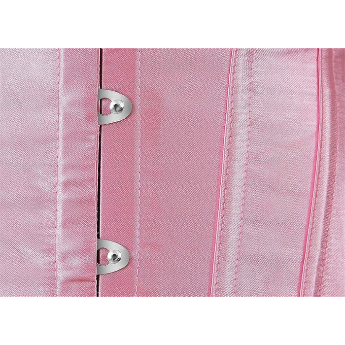 Корсет Daen Korsett великого розміру, сексуальний корсет, топ, спідня білизна (S, Рожевий)