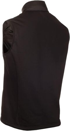 Чоловічий гібридний гольф-жилет Calvin Klein Frontera на блискавці, XL, сріблястий/чорний