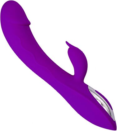 Вібратор G-Spot з силікону для жінок, 7 режимів, фіолетовий