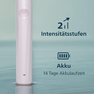 Електрична звукова зубна щітка Philips Sonicare Series 2100 HX4021/01, 2 рівні інтенсивності, EasyStart, SmarTimer, біла
