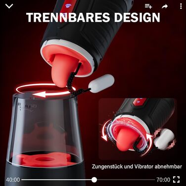 Електричний мастурбатор для чоловіків з 9 режимами лизання, 9 режимами всмоктування та 9 вібраціями. Іграшка для дорослих, підходить для пар та індивідуального використання