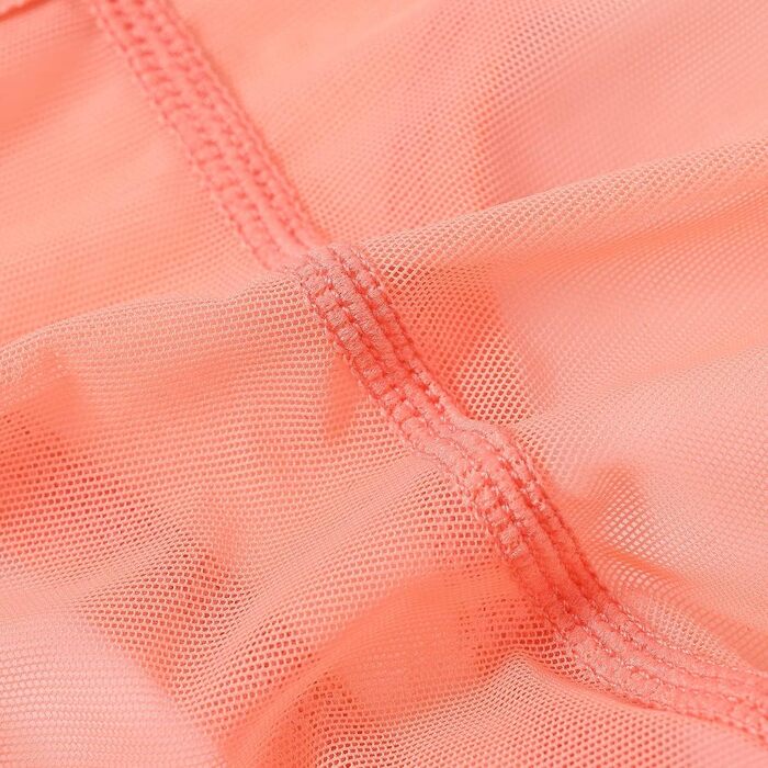 Сліп BIATWOWR для чоловіків: прозорі сексуальні труси (M, помаранчевий)