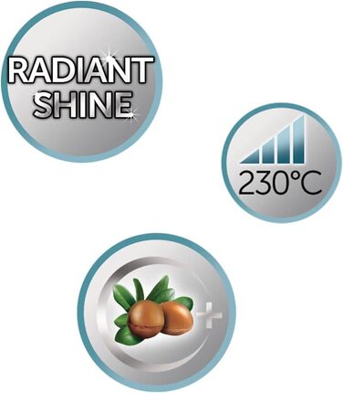 Випрямляч для волосся Remington Shine Therapy S8550 з керамічним покриттям, аргановою олією та вітаміном E, LCD-дисплей, 150-230°C