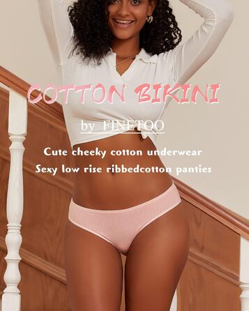 9 пар жіночих трусів FINETOO з бавовни, комплект, м'які, комфортні, сексуальні, S-XL