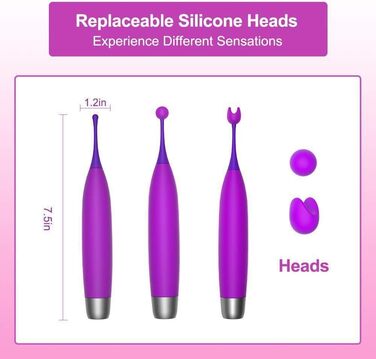 Вібратор для клітора та G-точки PINTLE, 10 режимів, силікон, для жінок та пар