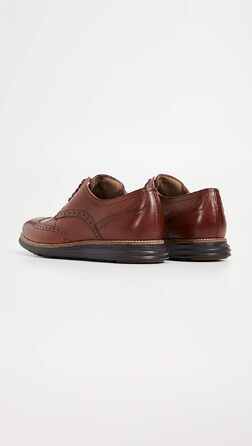Чоловічі шкіряні туфлі Cole Haan Grand Wingtip Oxford коричневого кольору Woodbury Ivory, розмір 43.5 EU