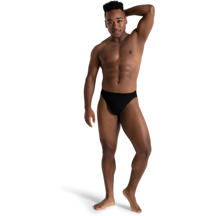 Танцювальний пояс-базовий шар Capezio для чоловіків, чорний, з підкладкою