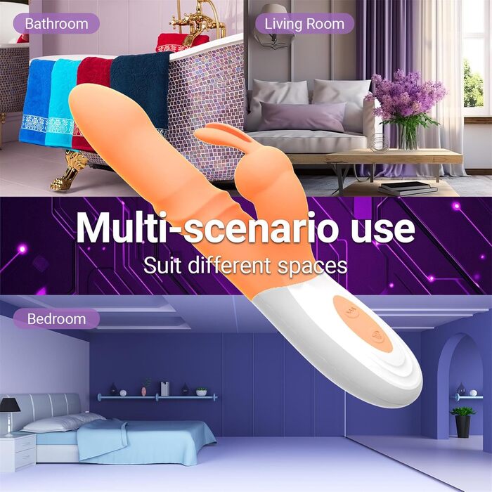 Вібратор G-Punkt, силіконовий вібратор для жінок, кліторальний, 10 режимів, телескопічний, анальний вібратор, для дорослих