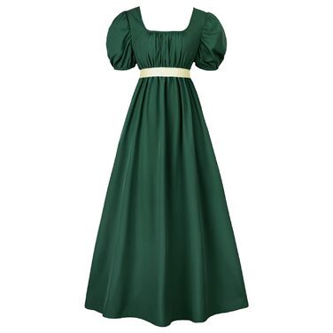 Сукня Damen Classic Empire-Taille, темно-зелена, розмір S (1 шт.)