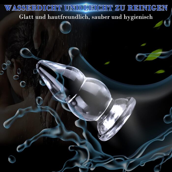 Анальний секс-іграшка BDSMYOU: розширювач ануса, 38 см, з присоскою, для пар та індивідуального використання