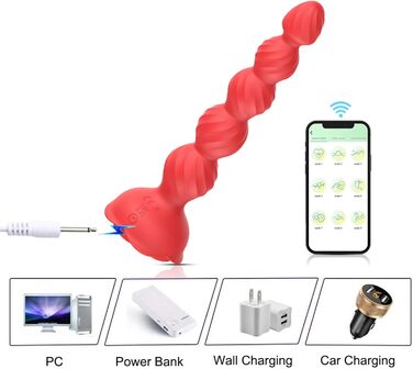 Вібратор для анусу з пультом дистанційного керування, 9 режимів, силікон, чорний | Іграшки для дорослих