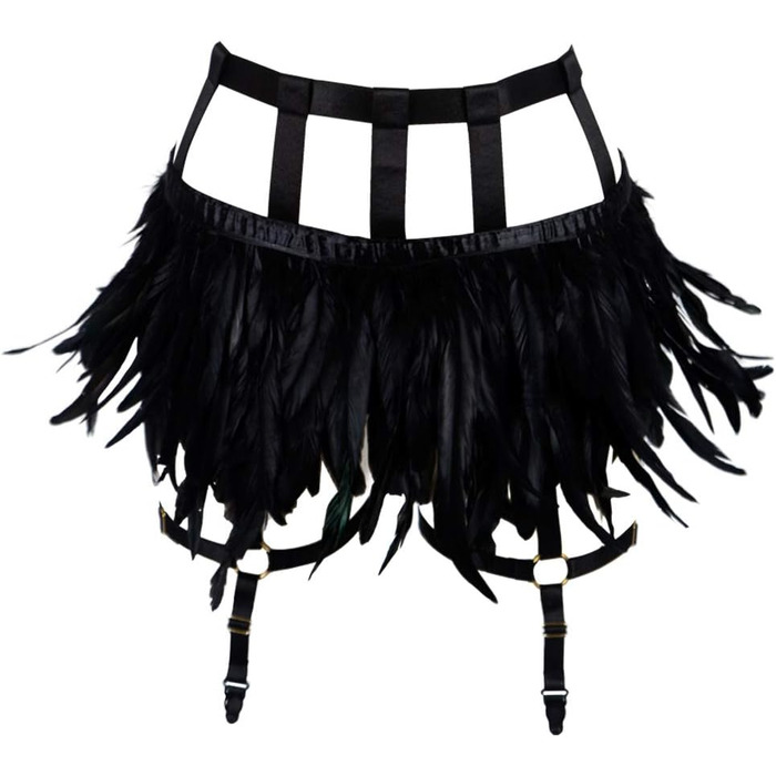 Жіночі мереживні накладки на стегна, ремінці для ніг, пояс-петлі, готичний стиль, для клубу, вечірки, танців, фестивалів (білий, чорний)