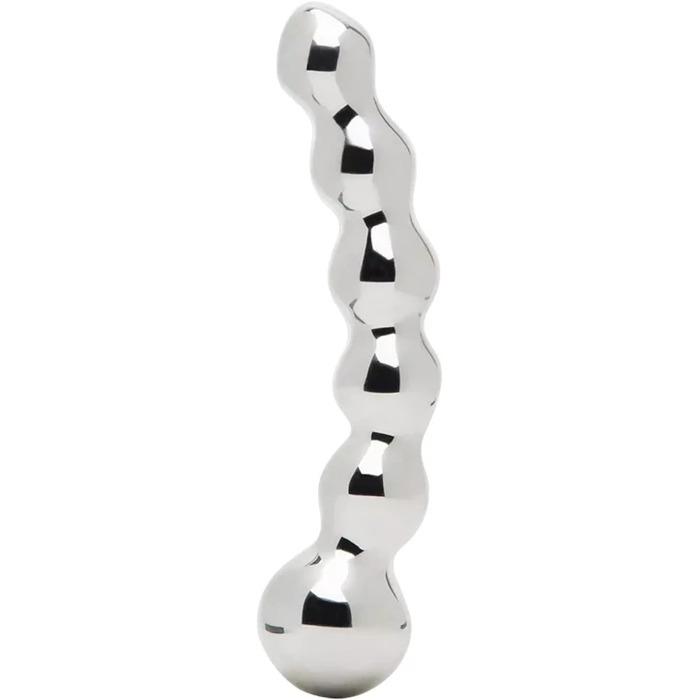 Анальний пробка з нержавіючої сталі, подвійний великий розмір, анальний стимулятор, масажер простати, іграшка для дорослих