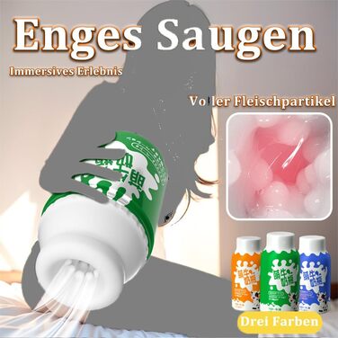 Набір секс-іграшок для чоловіків Kuaecr: 3 шт. (вагіна, анус, чаша)