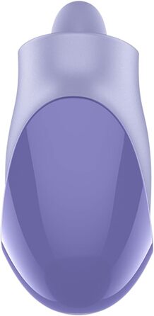 Satisfyer Tongue Dancer: Вібратор для клітора з функцією язичка, 8 режимів вібрації та 8 режимів стимуляції, силікон, водонепроникний (IPX7)