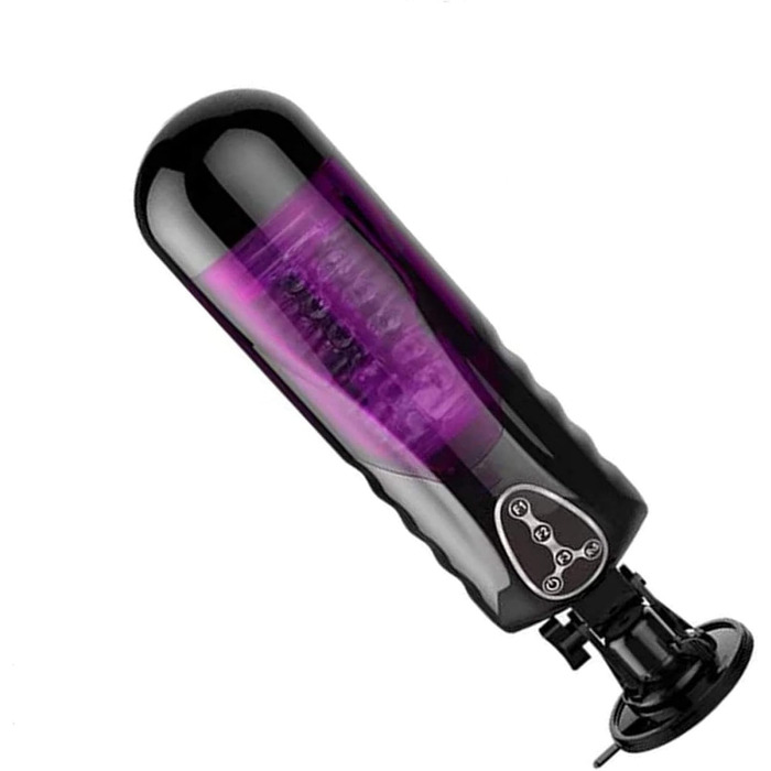 Мастурбатор з підігрівом для чоловіків, 10 режимів ротації та 10 телескопічних режимів