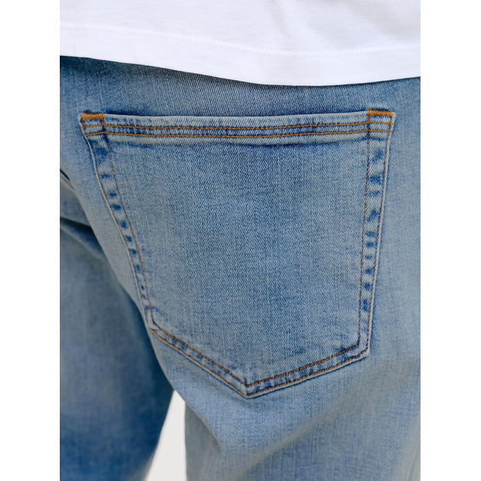 Чоловічі джинси Jack & Jones Jjimike Jjcooper St 335 Bf Tapered Fit, світло-блакитні, денім (31W / 32L)