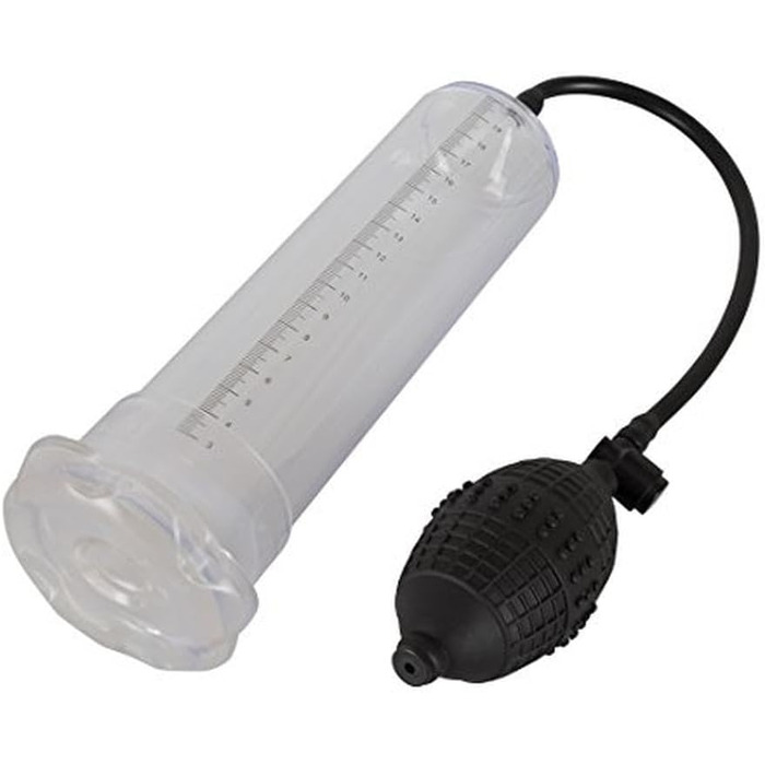 You2Toys Mister Boner: Вібруючий насос для потенції - Vibro-Penispumpe, з виносним яйцем та силіконовою манжетою, чорний/прозорий